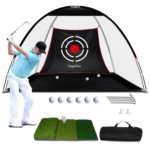 Portable golf net with - portable,
