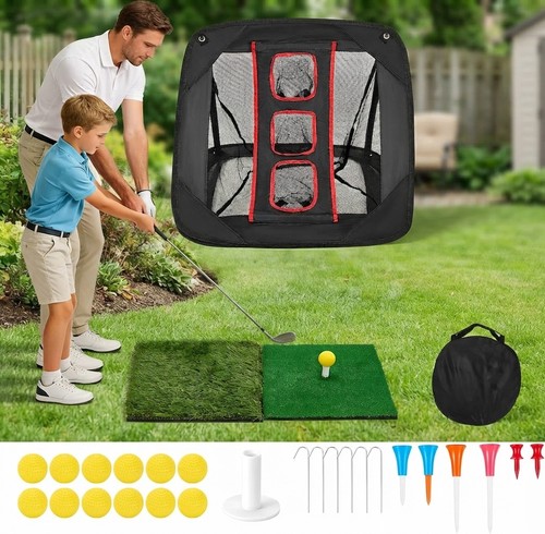 Pop golf practice net - golf,