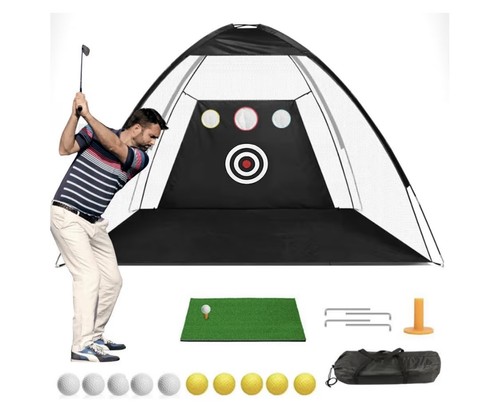 Golf practice net 7 ft - x,