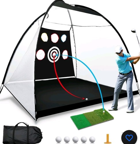 Golf net 10x7ft automatic - golf, net,