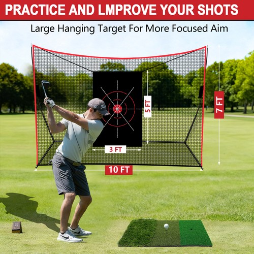 Golf net 10x7ft all - golf,