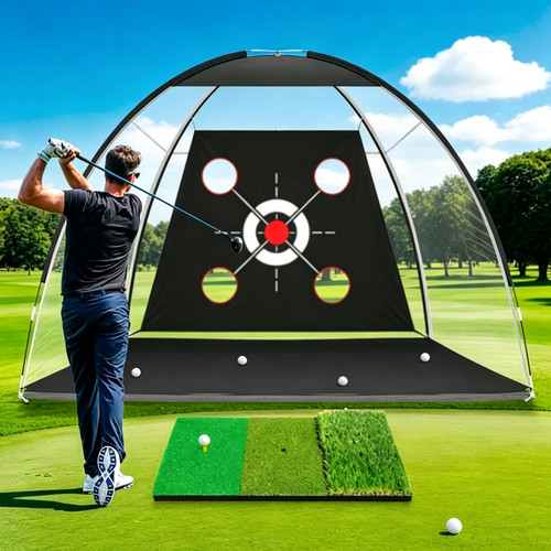 10x7ft golf practice net - 10x7ft,