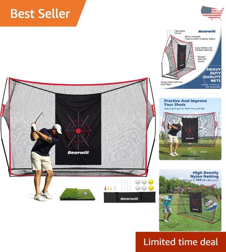 10x7ft golf practice net - 10x7ft,