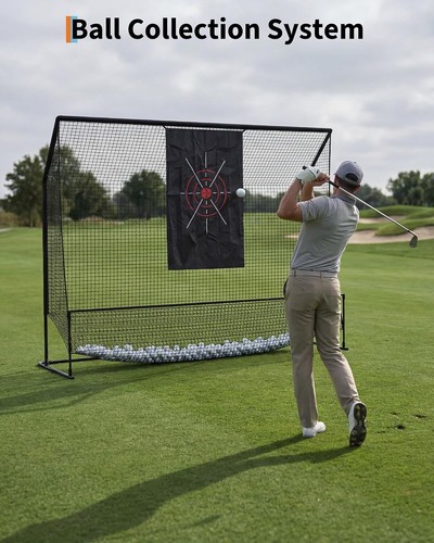 Golf practice net - practice, hitting