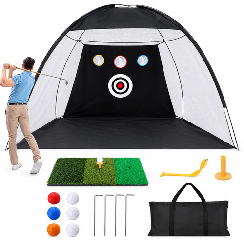 Golf practice net - practice,
