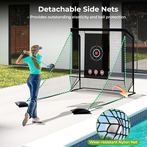 Golf practice hitting net - net, with