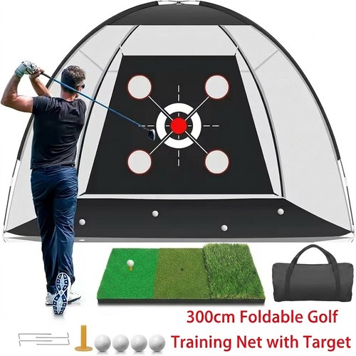 Golf practice net set - golf,