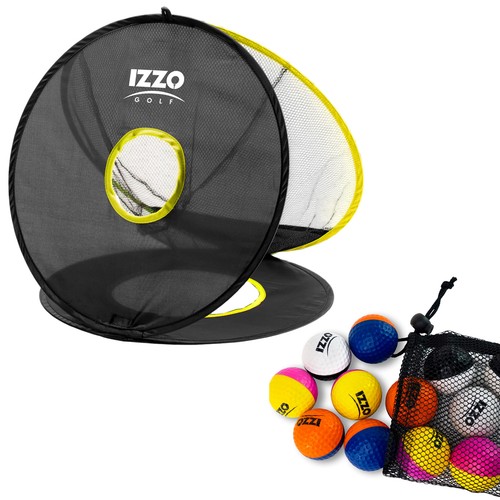 Izzo golf triple chip practice - golf,